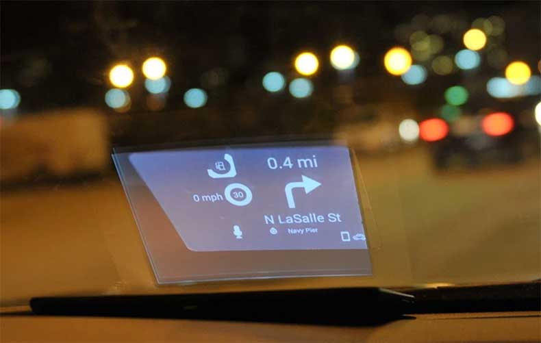 Carloudy is an E-Ink HUD
