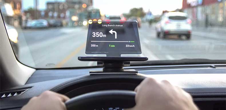 Hudify heads up display for your car.