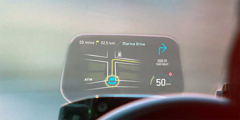 The IScout is a successful kickstarter HUD.