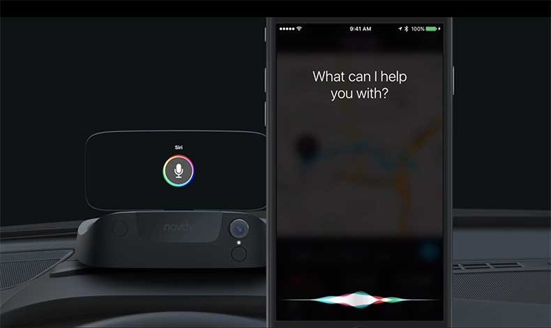 Navdy integrates with Siri and Google Play.