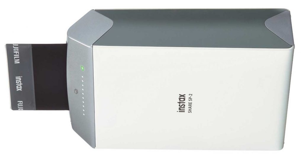 The Fuljifilm Instax Share SP2 is also a good option when considering a portable z-Ink printer.