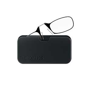 Thinoptics are the smallest reading glasses that we've ever seen. They're ultra portable readers.